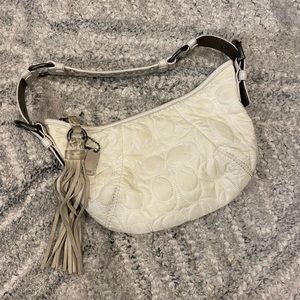 Coach quilted hobo purse